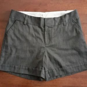 Gap Gray Trouser Shorts Size 10